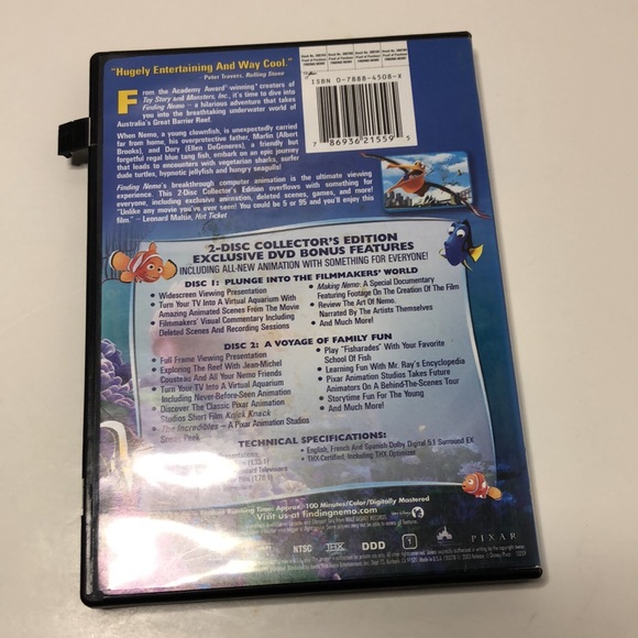 Finding Nemo 2 Disc Collectors Edition - Picture 2 of 5